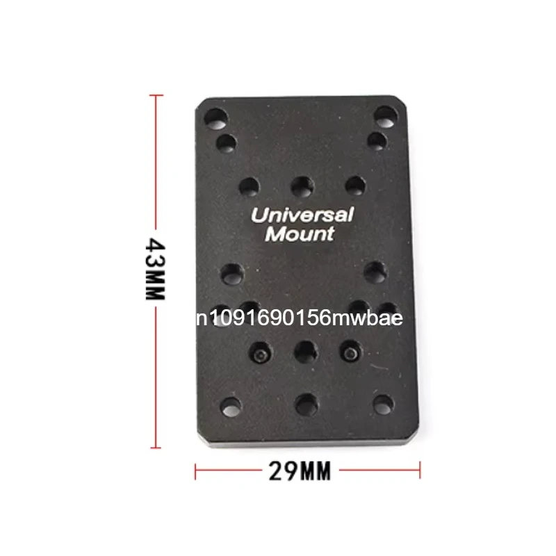 العالمي G-قفل الرؤية الخلفية جبل لوحة قاعدة جبل صالح ل R * R Docter R * MEO3 ريد دوت البصر G17 18 19 نطاق جبل