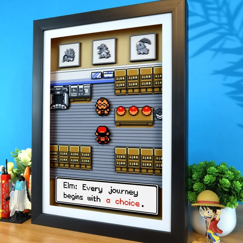 nuevo-pokemon-figura-decorativa-dorada-y-plateada-modelo-de-gran-tamano-pintura-3d-decoracion-de-estilo-pixel-cuadro-colgante-regalo-nostalgico