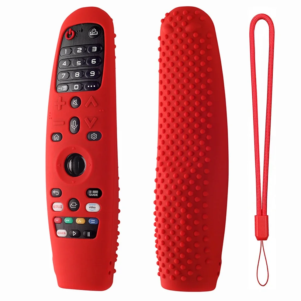 

Silicone Remote Control Case Protective Cover Shockproof LG Smart TV MagicFor AN-MR600/MR650A/MR20GA AKB75855501 AN-MR19BA/MR18