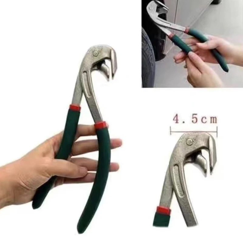 New Type of Automotive Fender Edge Repair Tool Green Stainless Steel Lacquerless Dent Repair Eagle Nose Pliers Automotive Body K