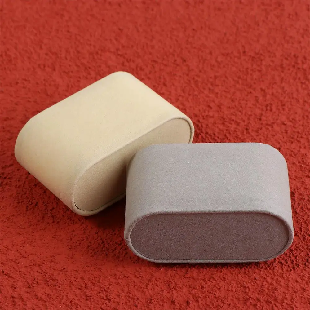 Elegante y sólido para caja de almacenamiento portátil para mujeres y hombres, almohadas de reloj coreano, soporte de exhibición de pulsera, almohadilla de exhibición de brazalete Simple