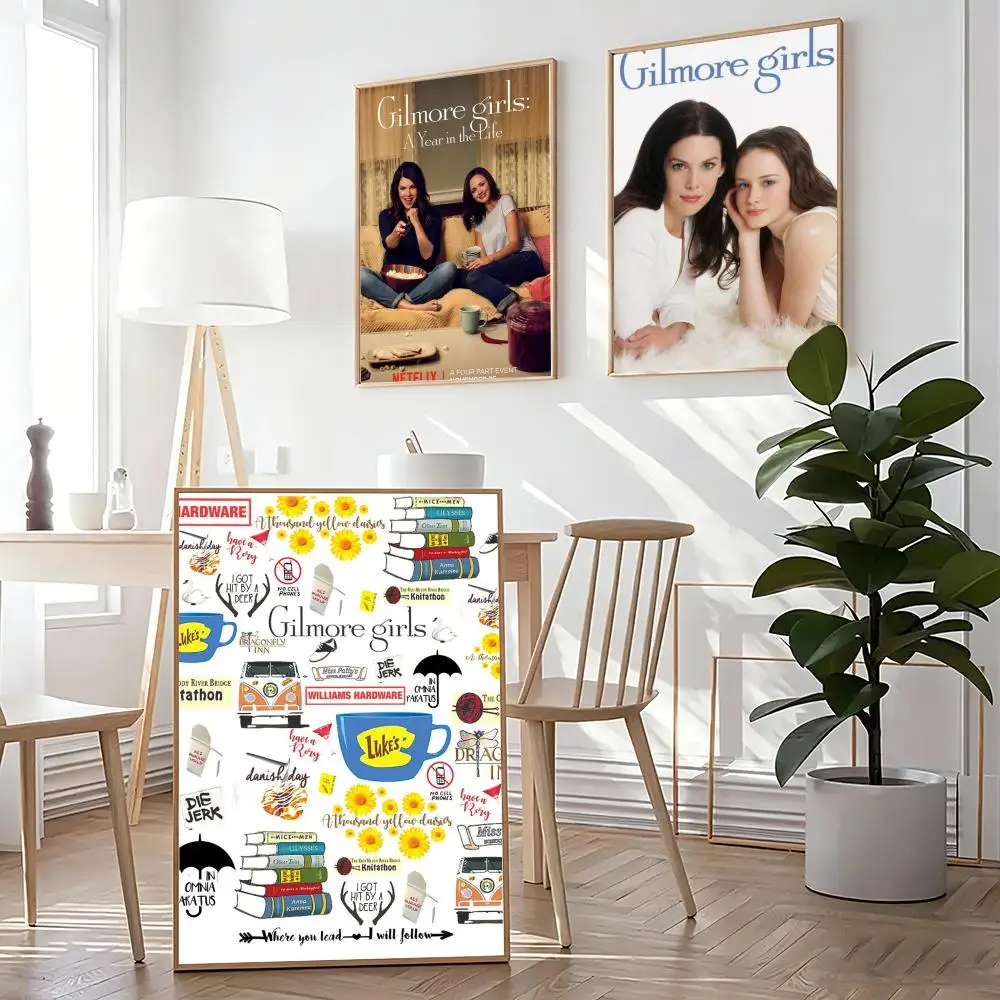 Gilmore Girls Tv Play American Painting Calligraphy Painting Posters and Prints Art Print Home Decor Art Gifts