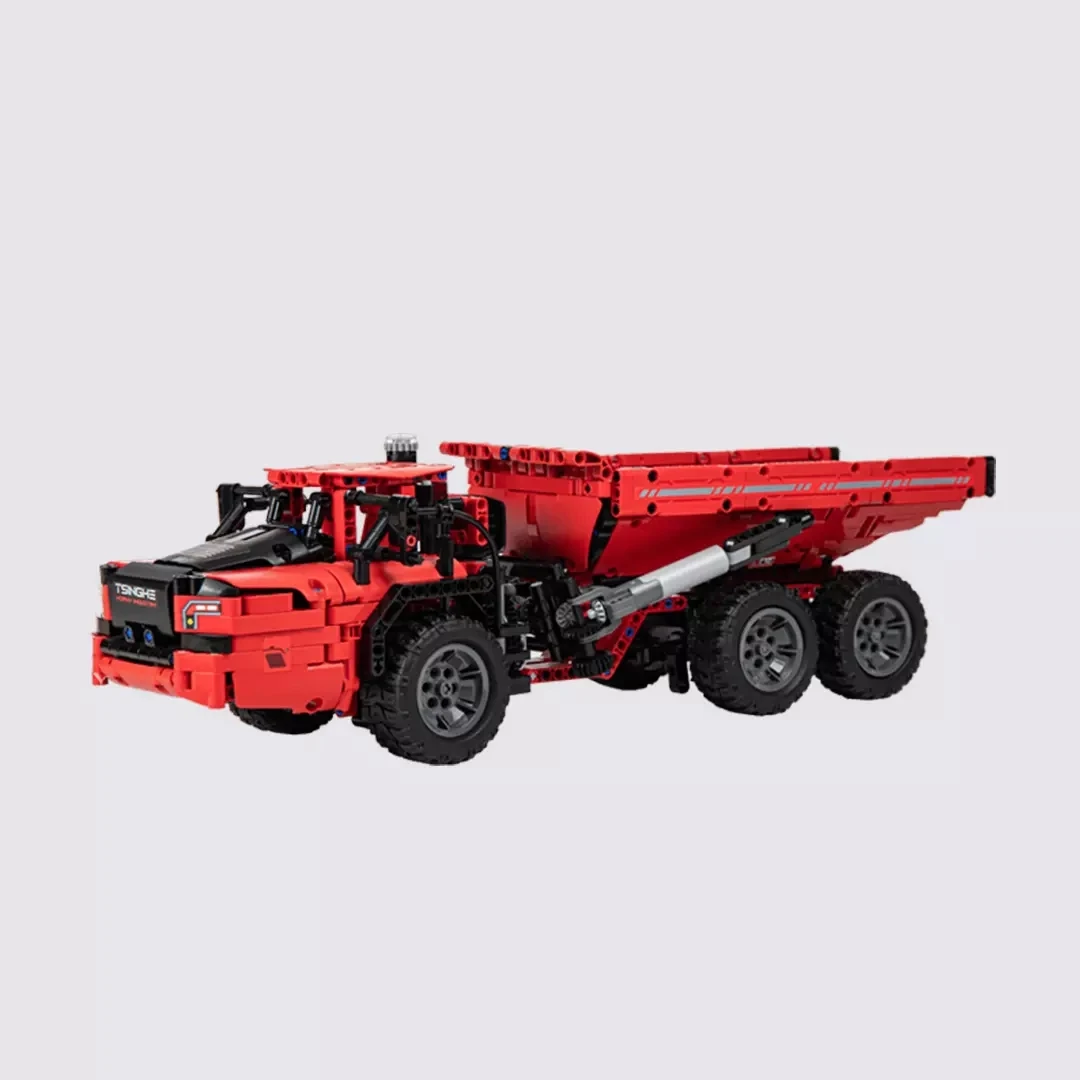 Xiaomi ONEBOT articulated mining truck 1:12 simulation heavy truck articulated structure imitating hydraulic lifting bucket