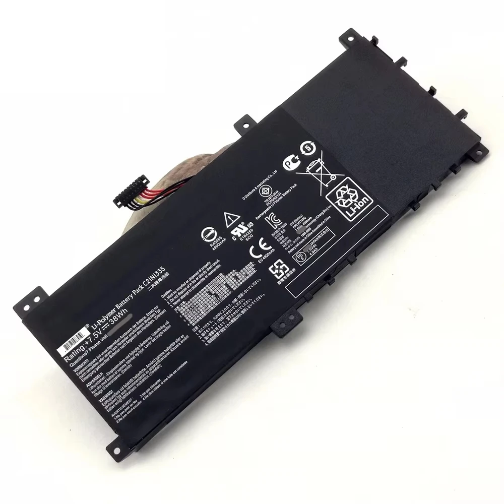 C21N1335 Laptop Battery for ASUS VivoBook S451 S451LA S451LB S451LN V451L V451 7.5V 38Wh