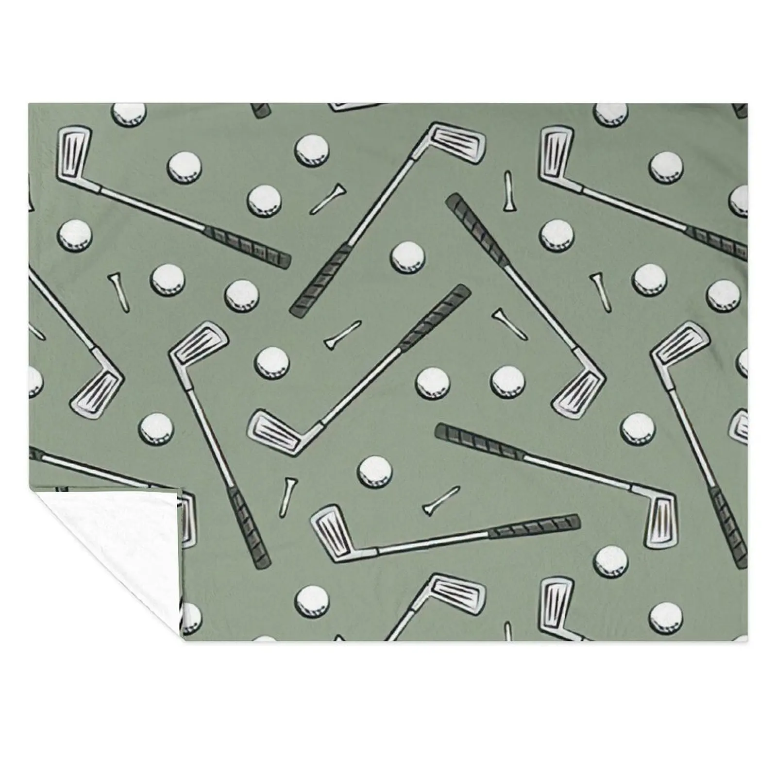 

golf clubs Throw Blanket halloween Decorative Beds Luxury Brand Summer Beddings Blankets