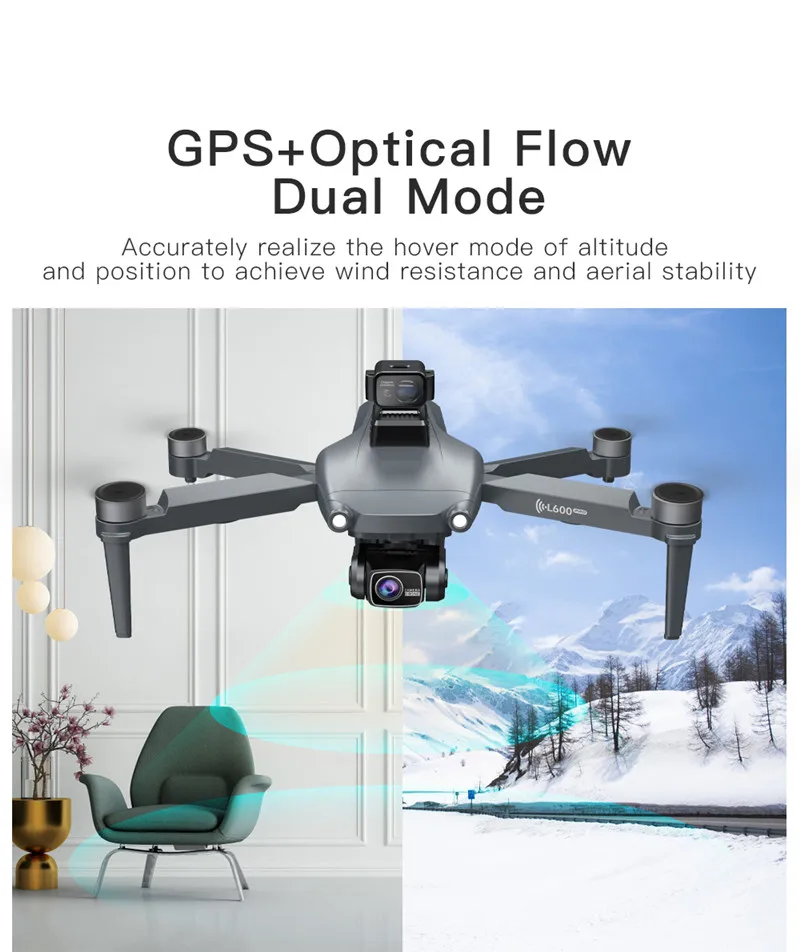 

L600 PRO RC Drone Батарея L600PRO Запасные части для дрона 7,4 В 3000 мАч Батарея/пропеллер/уникнення препятствий/USB-линия L600 PRO MAX Dron