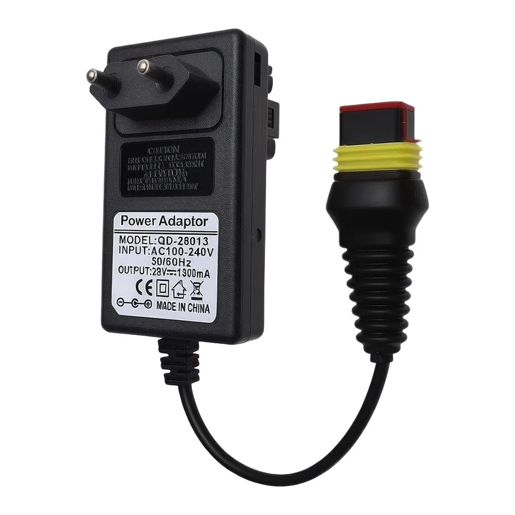 28V 1.3A Replacement Power Adapter for Robot Mower Models R38Li R40Li R45Li Supporting 100V-240V Input Voltage Range