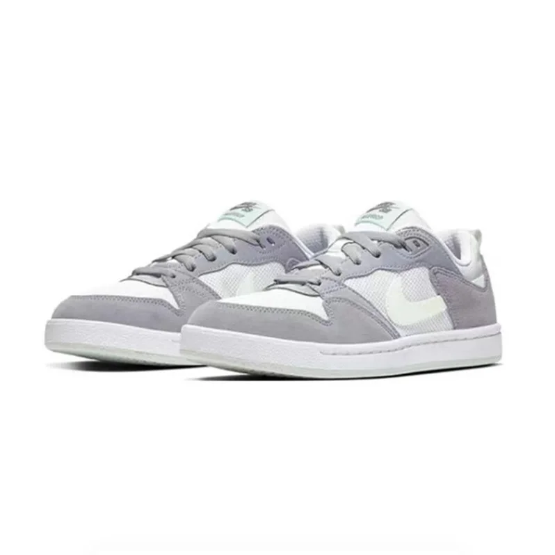 Nike SB Alleyoop Casual Low-Top Skate Shoes for Women Gray/White CQ0369-002