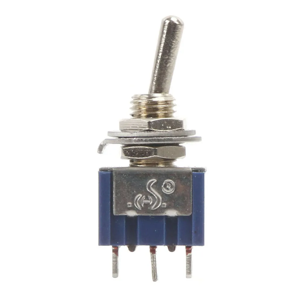 

10PCS Toggle Switch SPDT ON-OFF-ON 3-Position 6mm 12V/ 110V/ 220V MTS-103 Home DIY Accessories For Electronic Component