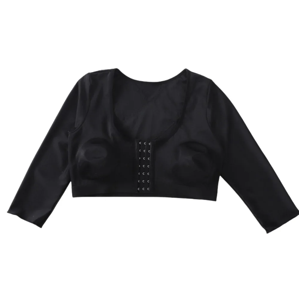 البطن التحكم تشكيل الجسم الملابس الداخلية قابل للتعديل هوك حلقة ضغط ملابس داخلية تنفس إغلاق الجبهة اليوغا الرياضة الصدرية