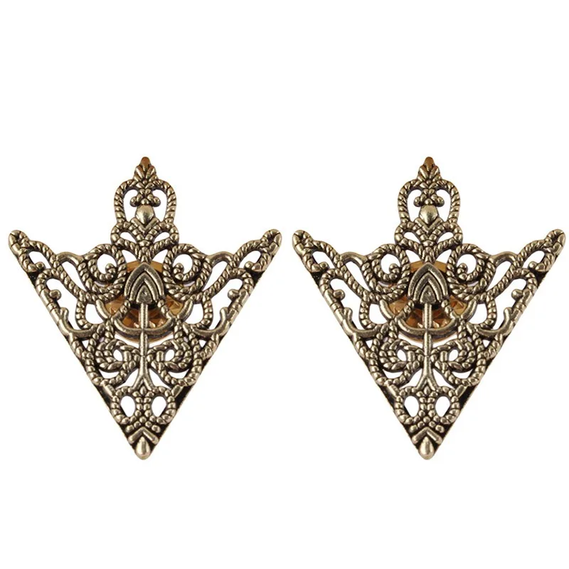 Модная женская брошь, аксессуары, изысканные броши на булавке для блузки, брошь на воротнике, украшенная золотой рубашкой, золотая бронза