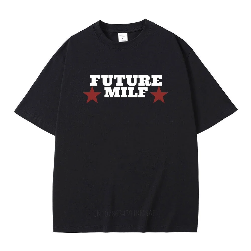 Rapper Future Milf Graphic Print Tshirt Men Women Hip Hop Vintage Tees Male Oversized Streetwear Men's Fashion Casual T-shirts