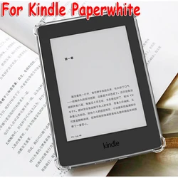 Clear Cover for Kindle Paperwhite Case KPW5 2021 TPU for Kindle 2022 Case Shockproof Paperwhite 4 10th 2018 Oasis 2/3 2017 2019