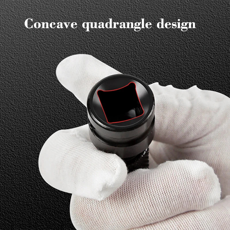 Quick Release 1/2-Inch Square Drive to 1/4-Inch Hex Female Socket Adapter Converter Chuck Adaptor for Impact and Ratchet Wrench