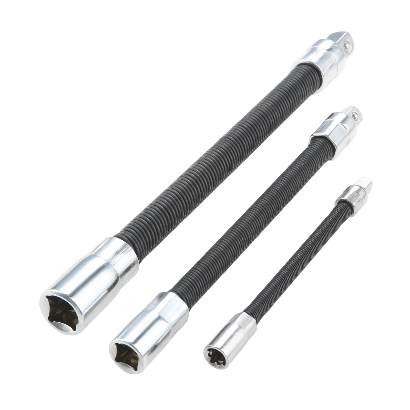 3Pcs Flexible Socket Extension Bars Set 1/4