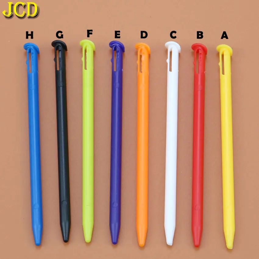 JCD 1pcs 8 Color Game Console Plastic Touch Screen Stylus Pen For New 3DS Game Accessories
