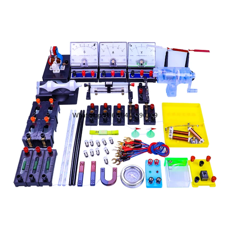 

School Physics Labs Basic Electricity Discovery Circuit and Magnetism Experiment Kits for High School Students Electromagnetism