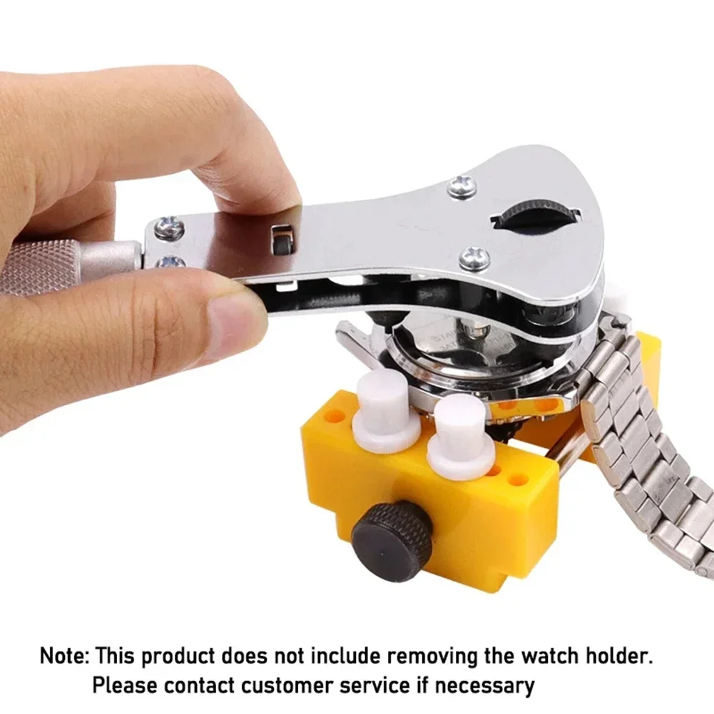 

1pc Wristwatch Case Opener Adjustable Screw Back Wrench Remover Watch Repair Tool Back Cover Watch Three Claw Cover Opener
