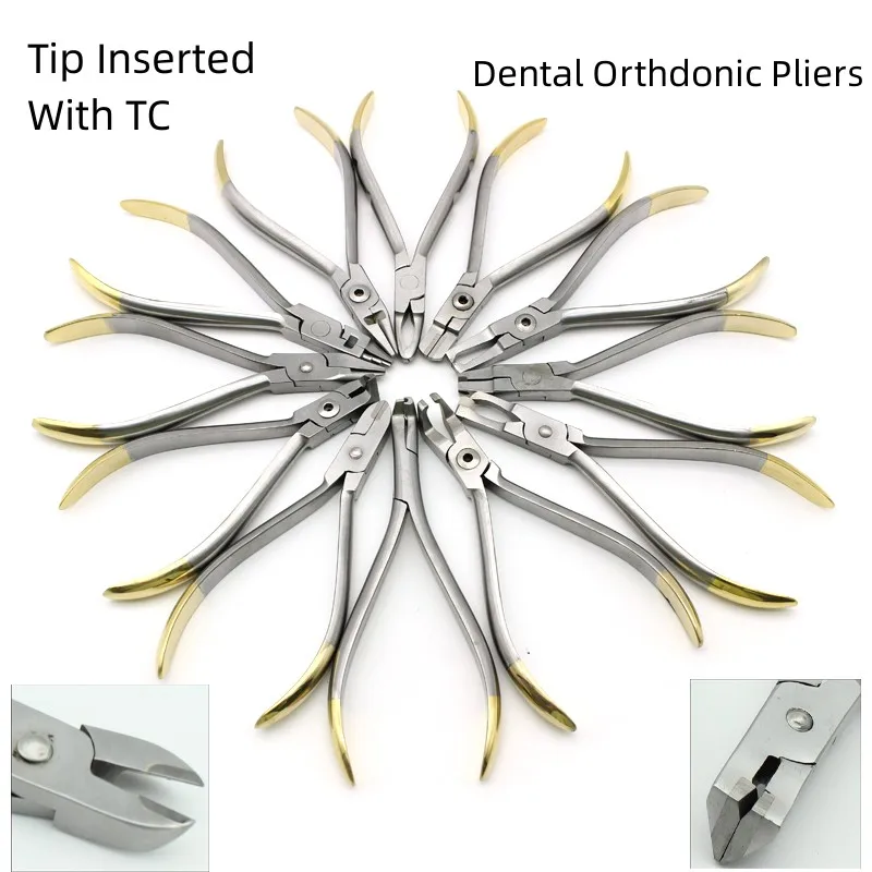 Dental Orthodontic Plier Distal End Cutter Plier Ligature Cutter Bracket Removing Forcep Distal End Blending Plier