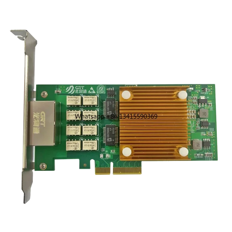 

Optical Bypass Server Adapter10/100/1000Mbps Copper RJ45 NIC Bypass Network Adapter Card