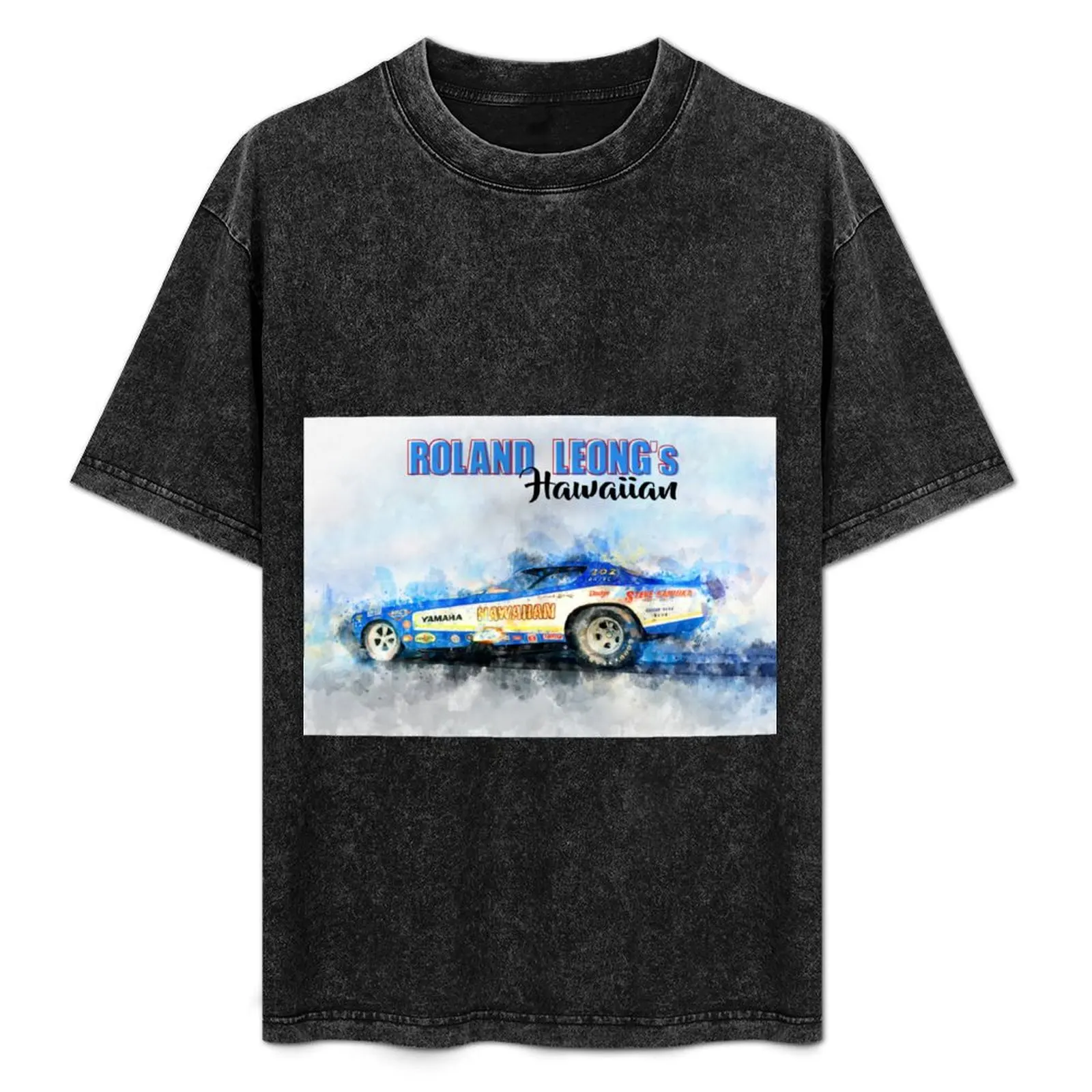 

Roland Leong Hawaiian T-Shirt kawaii clothes oversizeds vintage clothes men t shirts