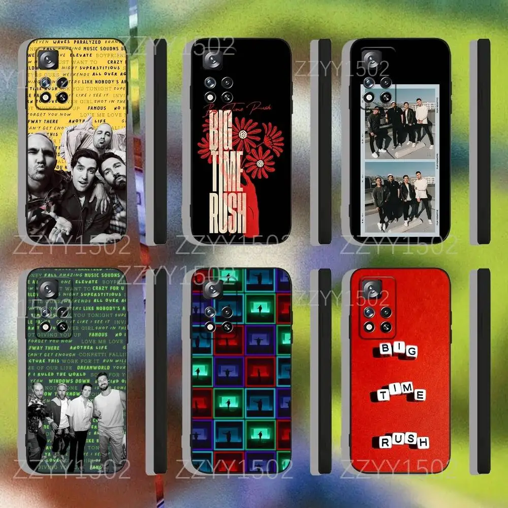 

Band Big Time Rush BTR Print Soft TPU Cover Daily Use for Samsung S25,S24,Ultra,S20,S30,Plus,S22,S23,Ultra,Plus,5G Phone Case