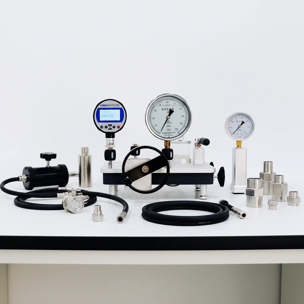 

1000bar High Pressure Gauge Comparator Calibration for Pump HSIN611 Hydraulic Water Pressure Calibrator Desk-top NPT/BSP OEM