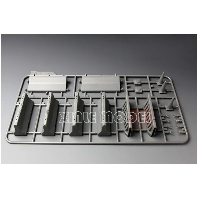 MENG SPS-012 مجموعة حاجز الخرسانة والبلاستيكية 1/35 مشهد مطابقة لعبة ذاتية الصنع #3