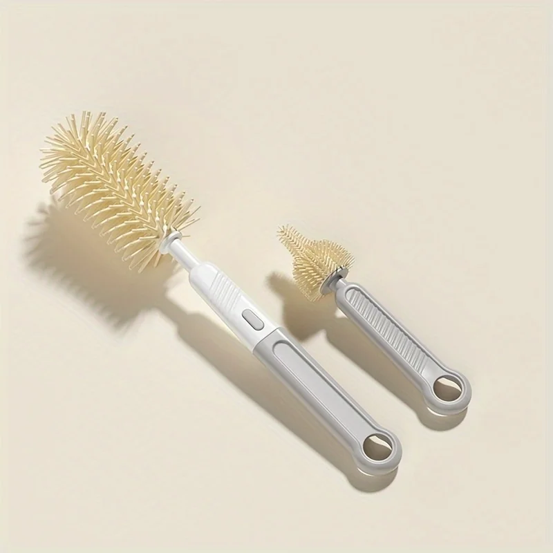 2pcs Multifunctional Bottle Brush, Cup Brush, Cleaning Tools