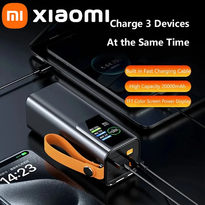 باور بانك Xiaomi 80000mAh محمول PD 100 وات شحن سريع للغاية وبطارية خارجية لهاتف آيفون وسامسونج وشاومي والكمبيوتر المحمول #3
