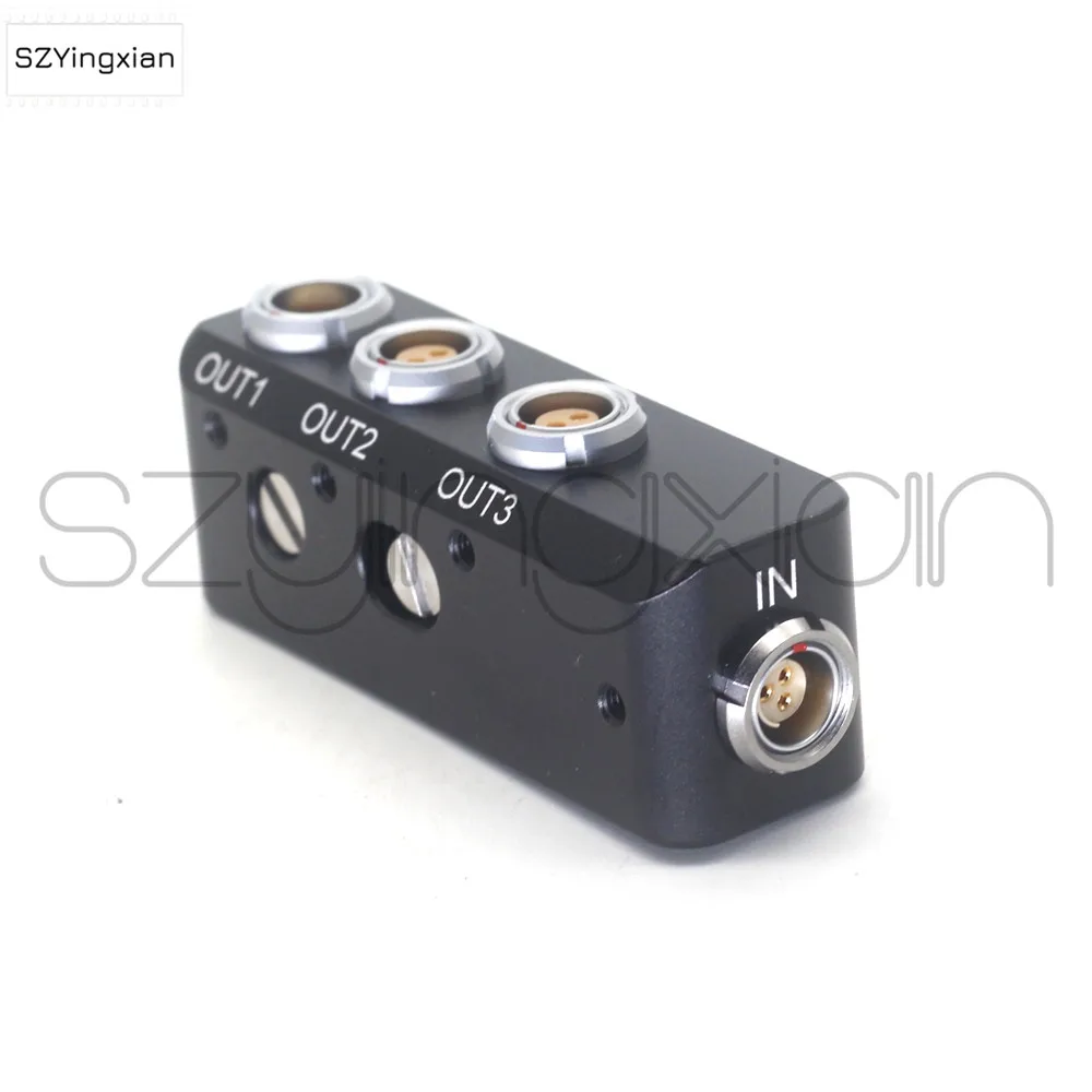 RS3 Pin Female To 2x0b2 Pin+RS3 Pin Female 24V Power Distributor Suitable For Sony Venice Cameras