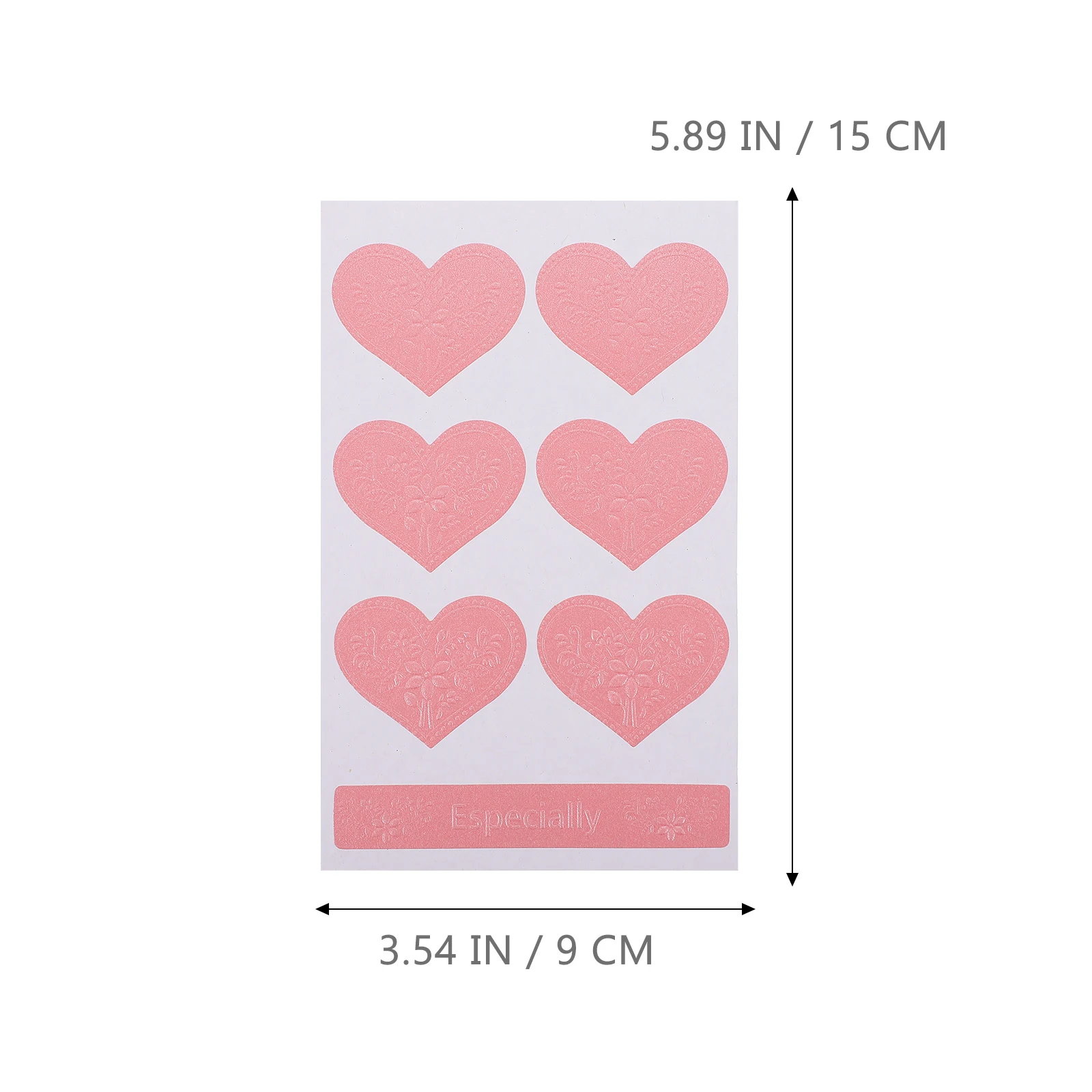 

10 Sheets Cartoon Embossed Three-dimensional Stickers Gifts Paper Bronzing Decal