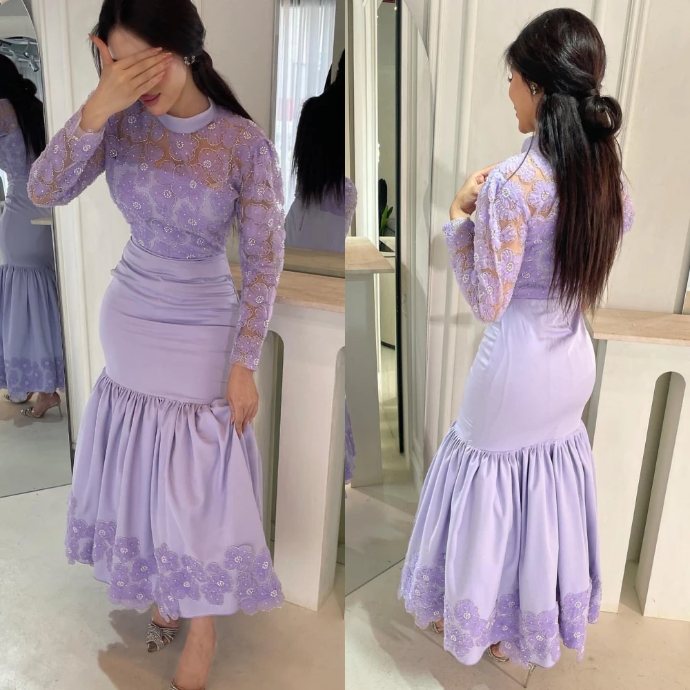 

Customized Prom Dress Dresses High Quality Exquisite Collar Mermaid Beading S Formal Occasion Gown Vestidos 2023 De Gala