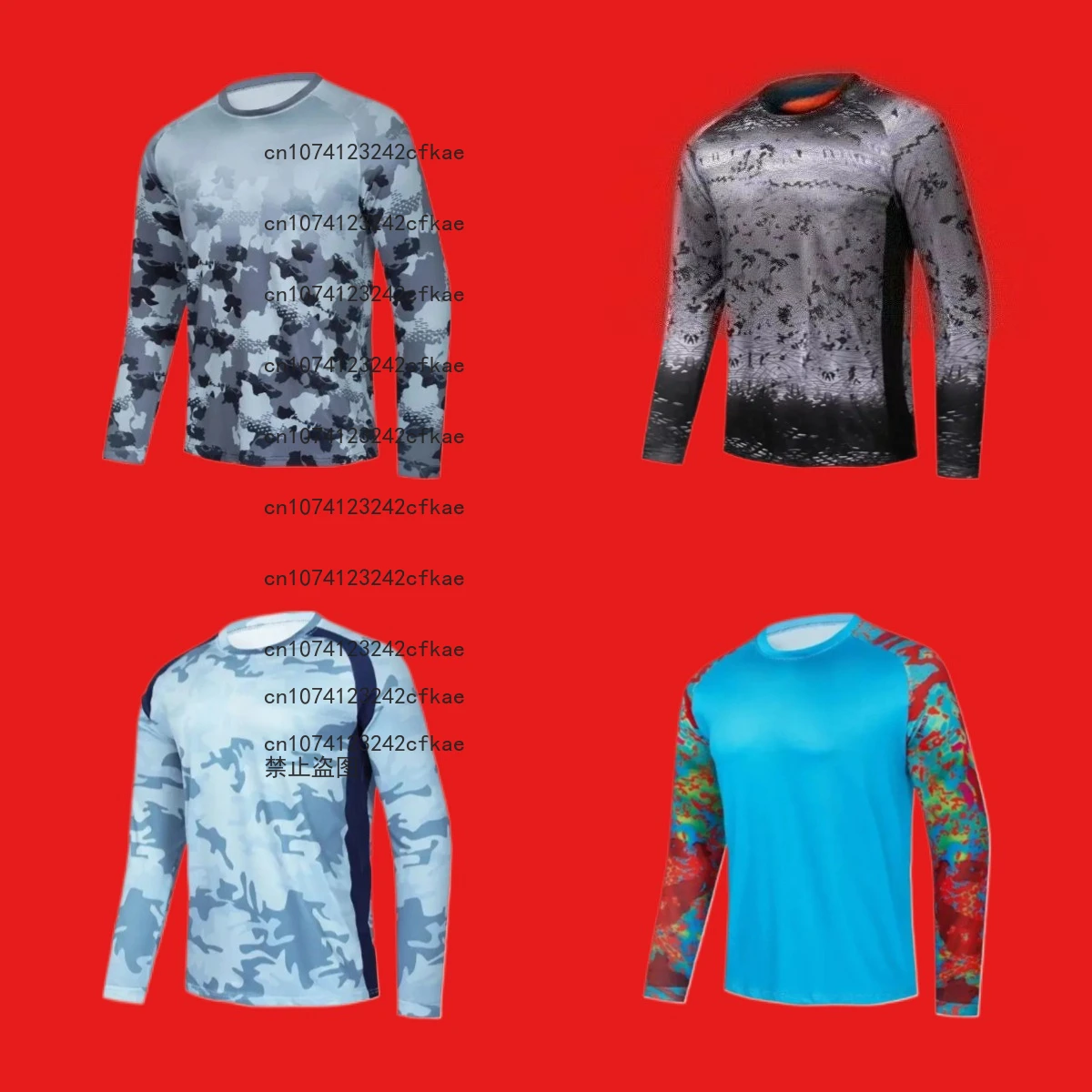 

Трендовый солнцезащитный крем с принтом, одежда для рыбалки, толстовка для гонок на открытом воздухе, дышащая, быстросохнущая, с длинными рукавами, повседневная спортивная одежда