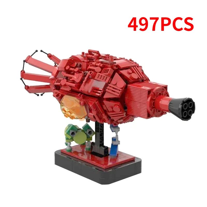 Space Series Space Exploration Vehicle Building Blocks MOC-43503 British Space Red Dwarf and Starbug Model Puzzle Kids Toy Gift