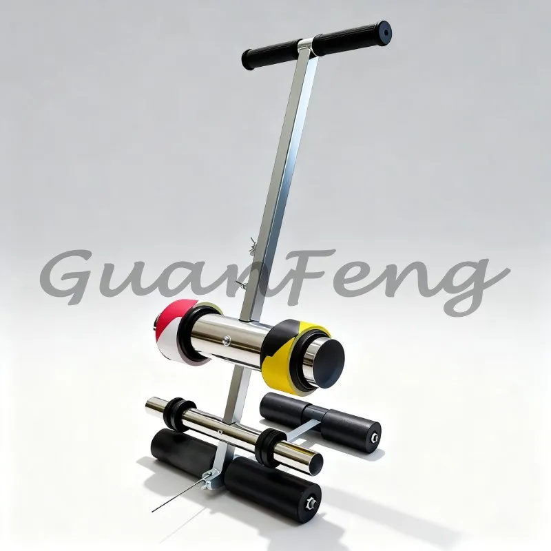 Basketball Court Badminton Court Tape Marking Machine Parking Space Marking Color Separator Masking Tape Pasting Machine