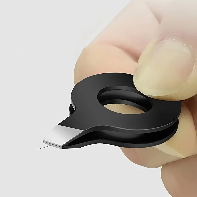 1pc professional diagonal clip, hollow handle design, suitable for shaving and hair removal products for men and women