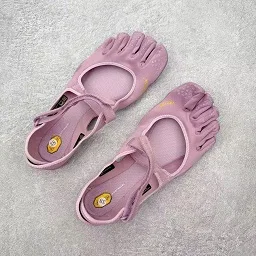 Chaussures Vibram FiveFingers V-Soul pour femmes, à cinq doigts, style pieds nus, avec sangle de cheville réglable, semelle en caoutchouc antidérapante, pour yoga, pilates, fitness en intérieur, marche et danse