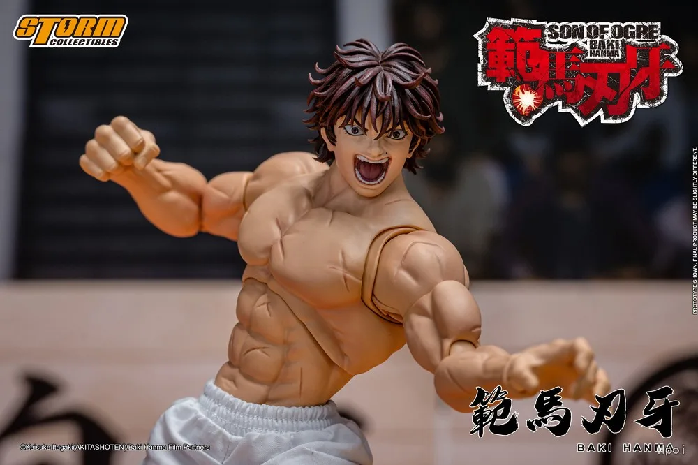 【Op voorraad】Originele Storm Collectibles BAKI Hanma Baki 1/10 Anime Action Figure Model Speelgoed Gift Collectie Ornamenten