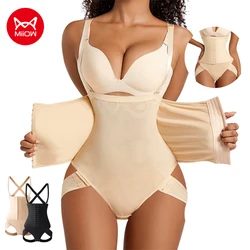 MiiOW Sexy Women Shapewear Waist Bodysuit Slimming Body Sculpting Waist Trainer Thong Butt Lift Shapewear Shaper Tummy Girdle