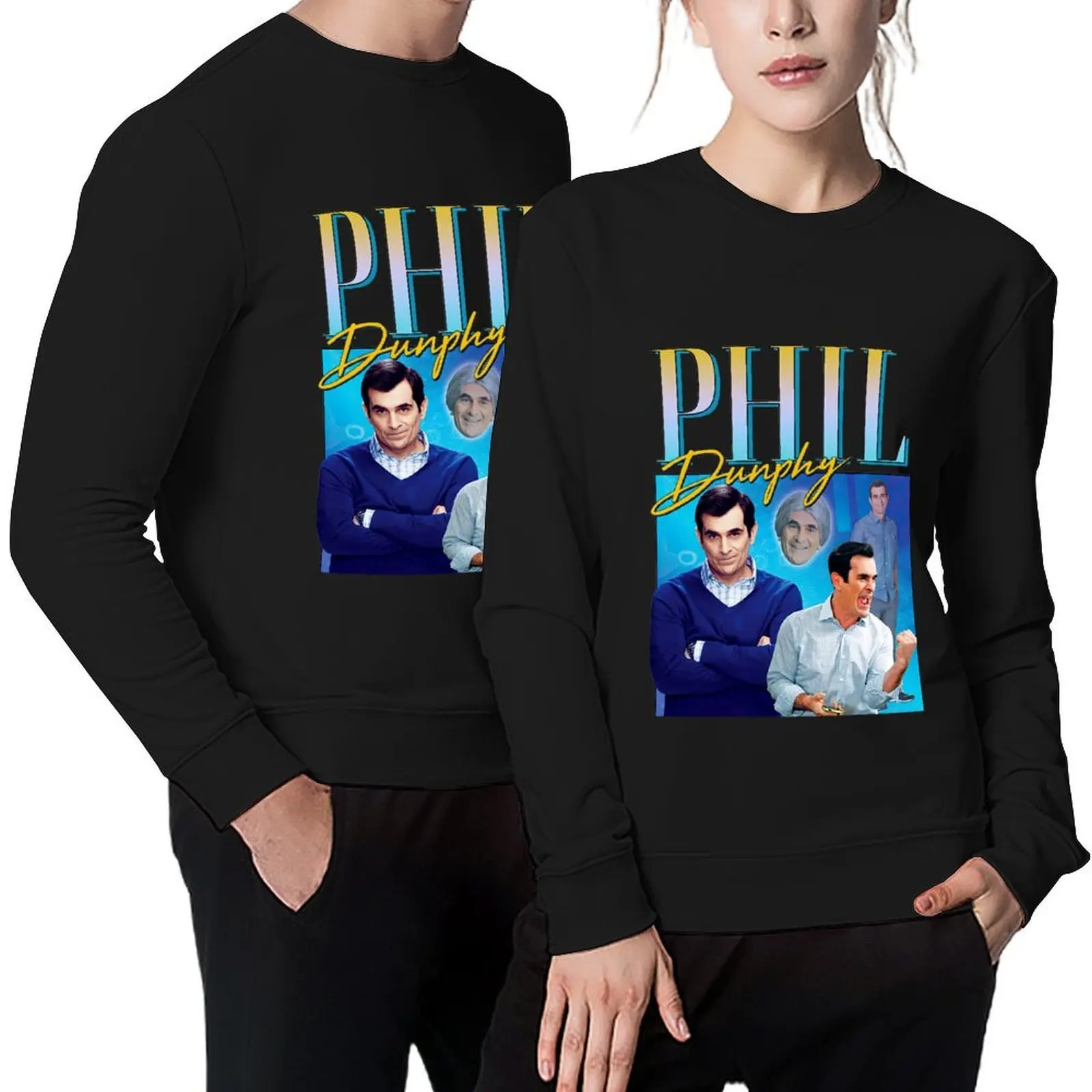 

Phil-Dunphy-Homage Pullover anime clothing autumn winter clothes blouse winter man sweatshirt