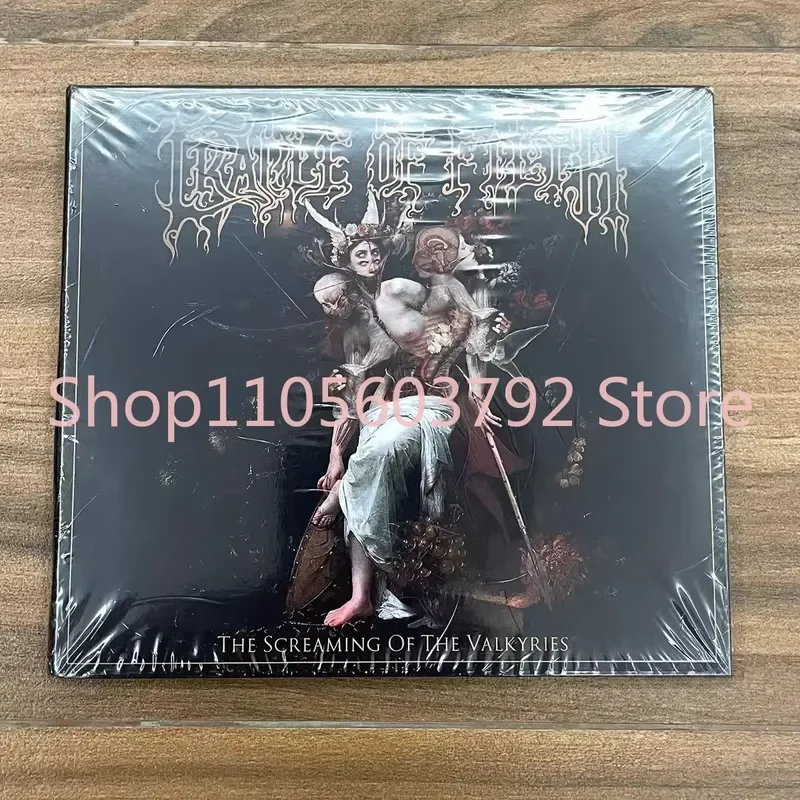 Cradle of Filth The Screaming of The Valkyries, album studio symphonique black metal avec illustrations sombres pour collectionneurs avertis