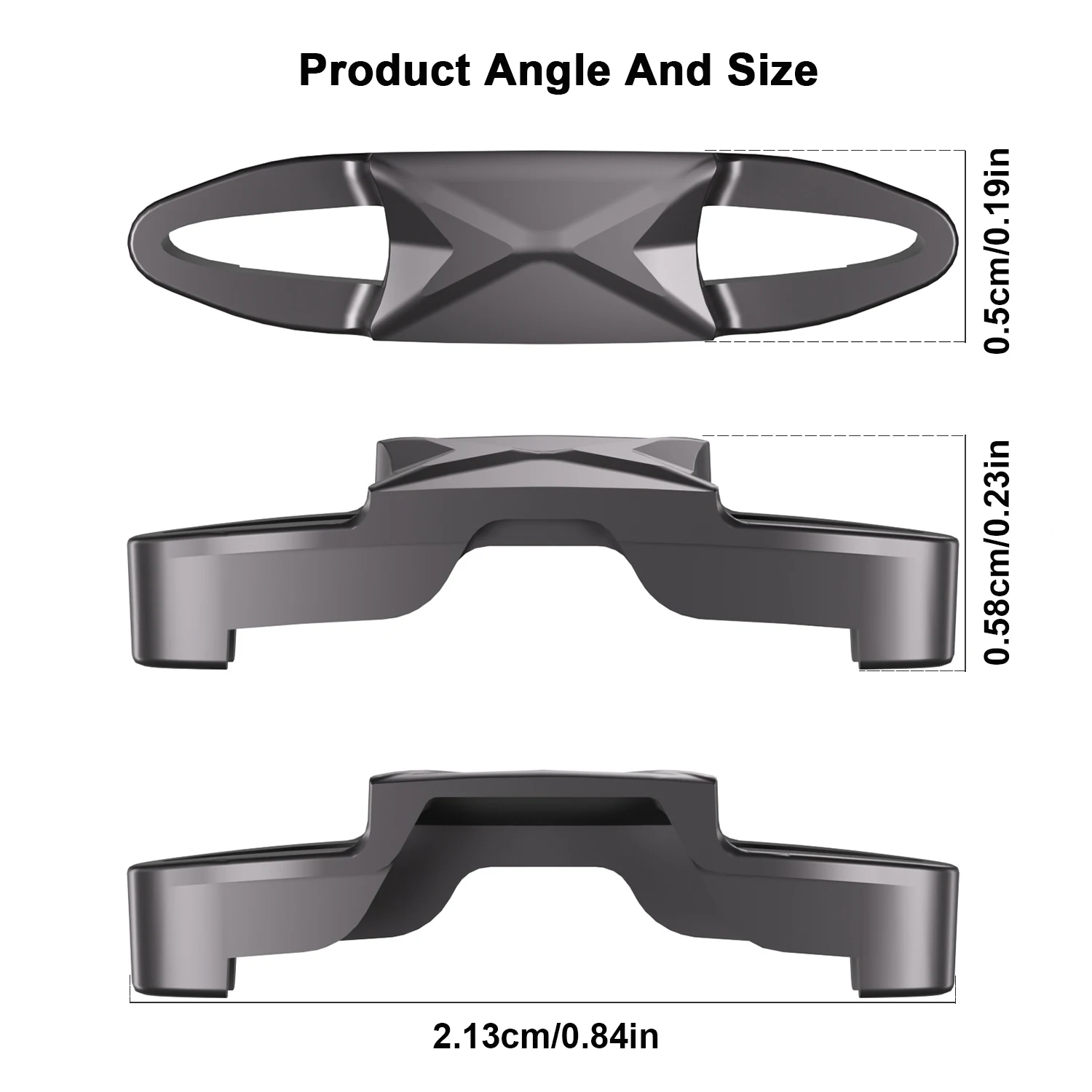 Lichtblockierende Abdeckungen für Oakley Meta Vanguard AI Smart-Brillen, eingebettetes Design LED-Lichtblockierer Schutz-Zubehör – Detail 6