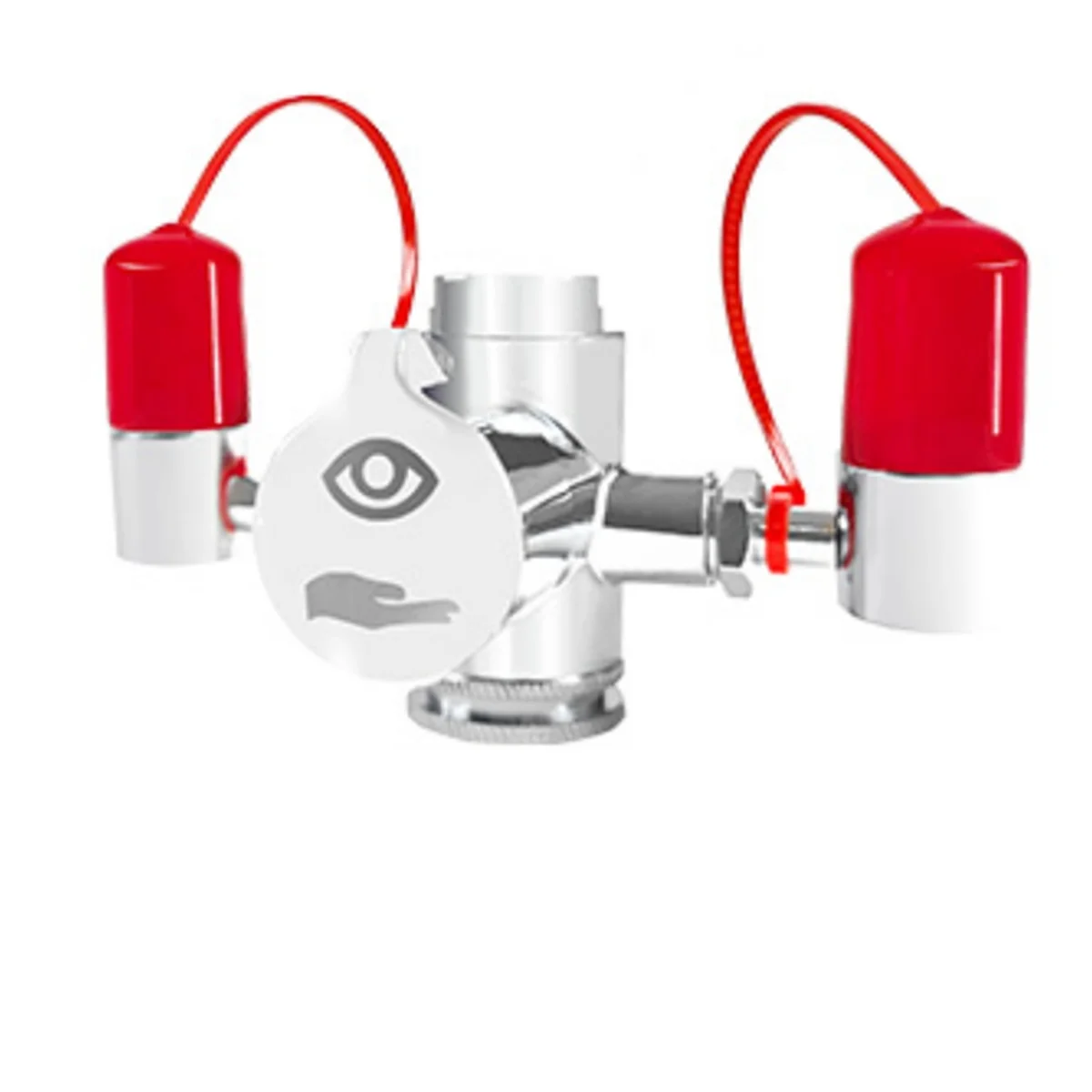 커버가 있는 수도꼭지 장착형 아이 워시 스테이션, 신뢰할 수 있는 응급 처치 아이 워시 유닛, 싱크대 부착용, 실험실, 공장