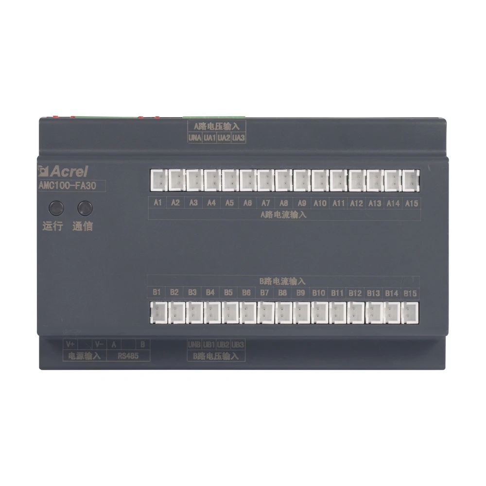 

ACREL AMC100-FA30 Measure A+B Channels AC Outlet Electrical Parameters Power Distribution Monitoring Device for Data Center