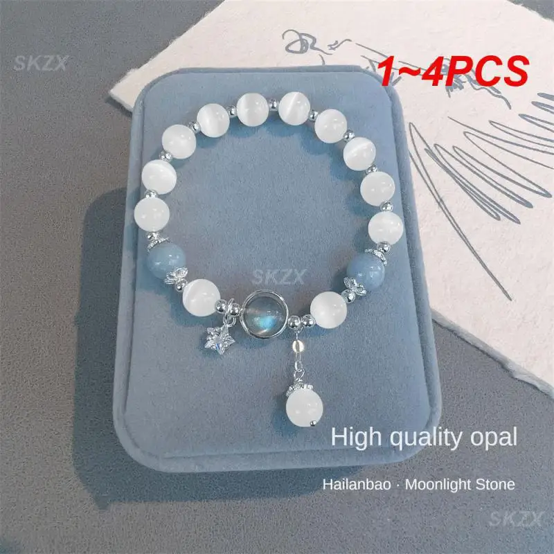 1~4PCS Butterfly Bracelet Fashion Trend 20g Unique Fashion Handmade Moonlight Crystal Bracelet Ladies Bracelet Bracelet Gushing