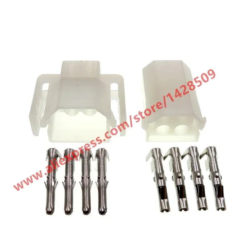 1 Pcs 4 Pin Automotive Electrical Female Male Wiring Harness Socket Auto Plugs
