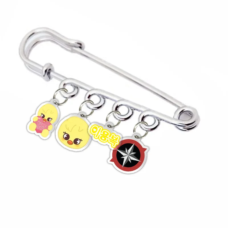 Broche de noël pour enfants errants, pendentif en acrylique, étoile de dessin animé, porte-clés personnalisé SKZ