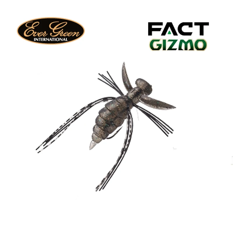 日本オリジナルエバーグリーンルアー表面餌フローティングソフト餌ファクトワスプギズモアンチハンギングフック餌