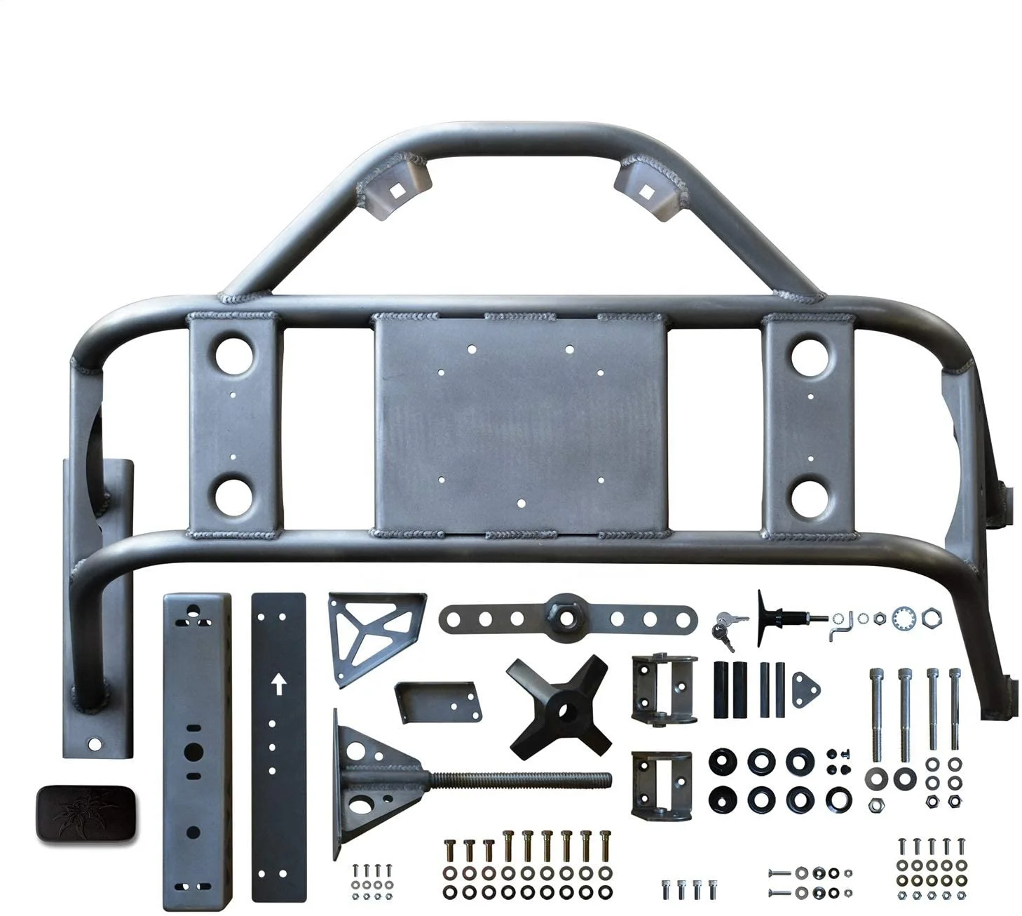 Poison Spyder Body Mounted Tire Carrier For 2007-2017 Jeep Wrangler JK